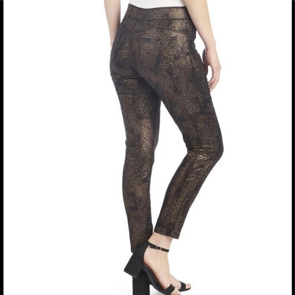 NWT OMG Jeans Coco + Carmen Black/Gold Snake XXL 20-22 - Picture 2 of 6